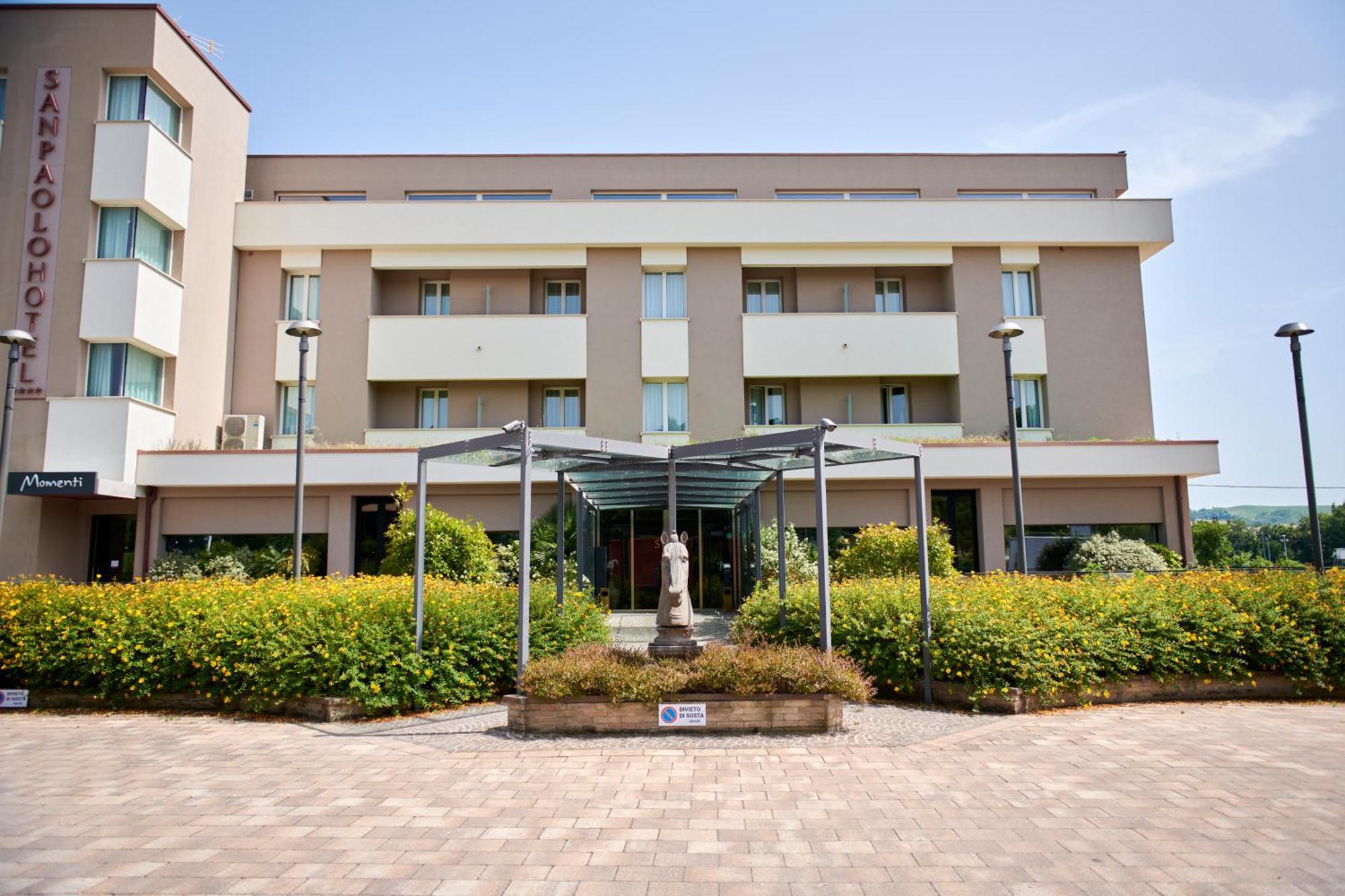 San Paolo Hotel Montegiorgio Esterno foto