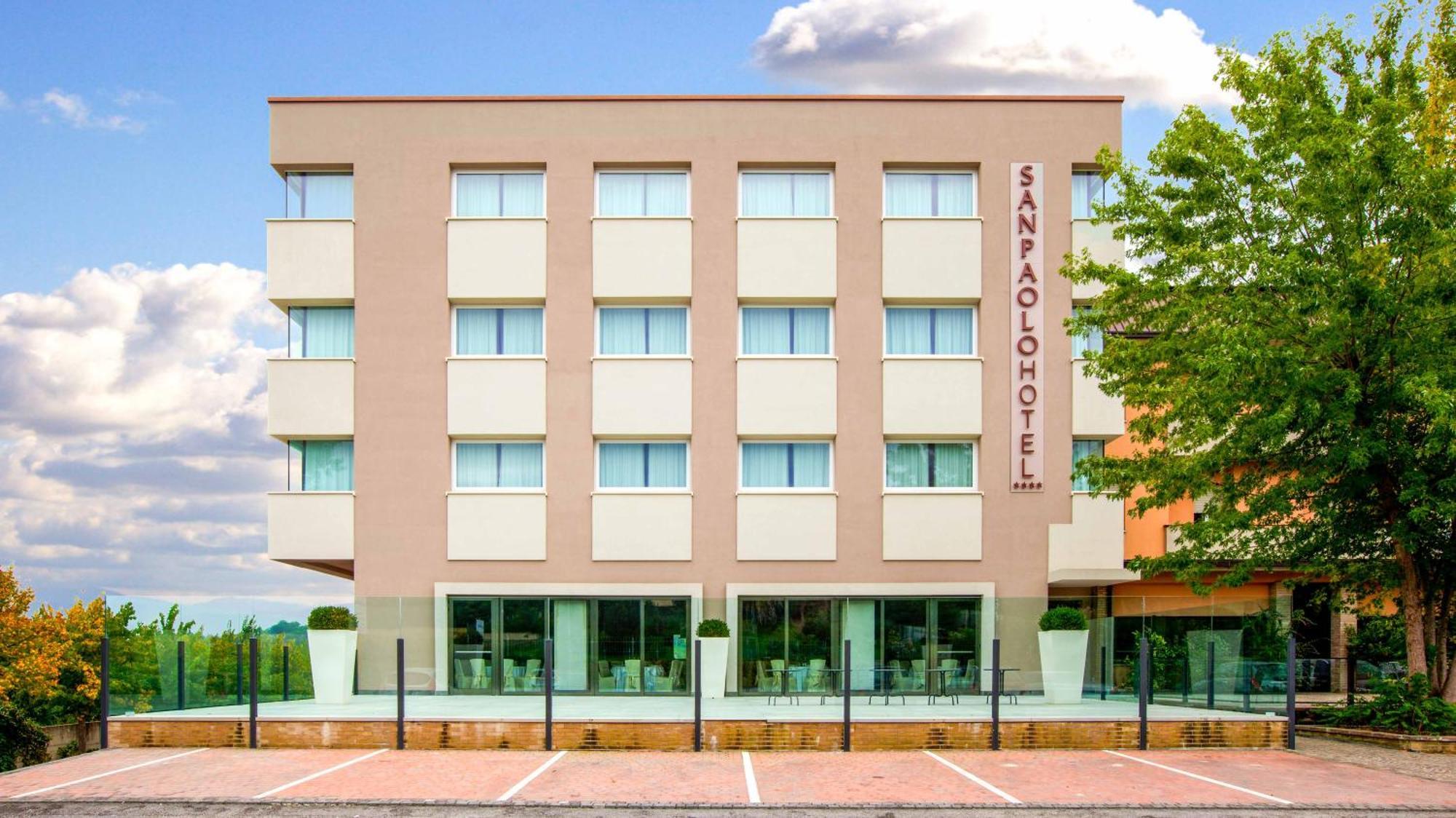 San Paolo Hotel Montegiorgio Esterno foto